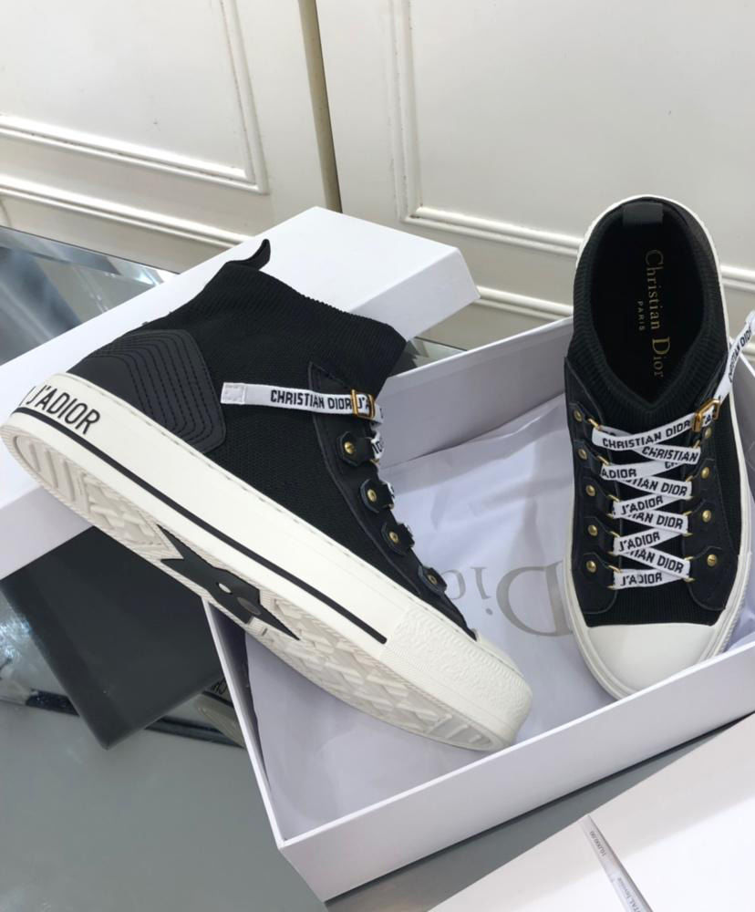 walk n dior sneakers black