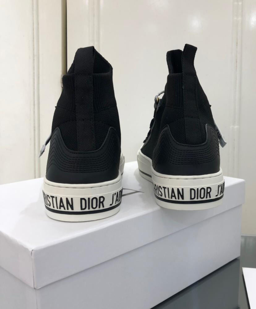 Christian Dior Women's Walk'n'Dior high-top sneaker Black - Image 6