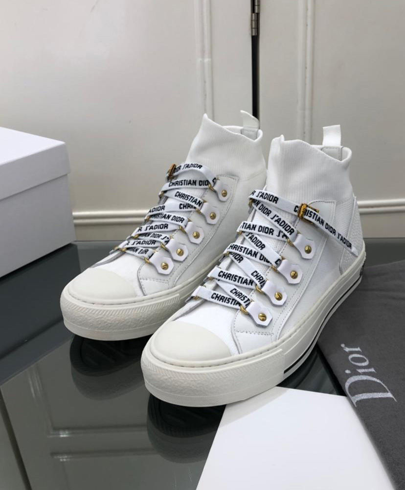 Christian Dior Women's Walk'n'Dior high-top sneaker White - Image 2