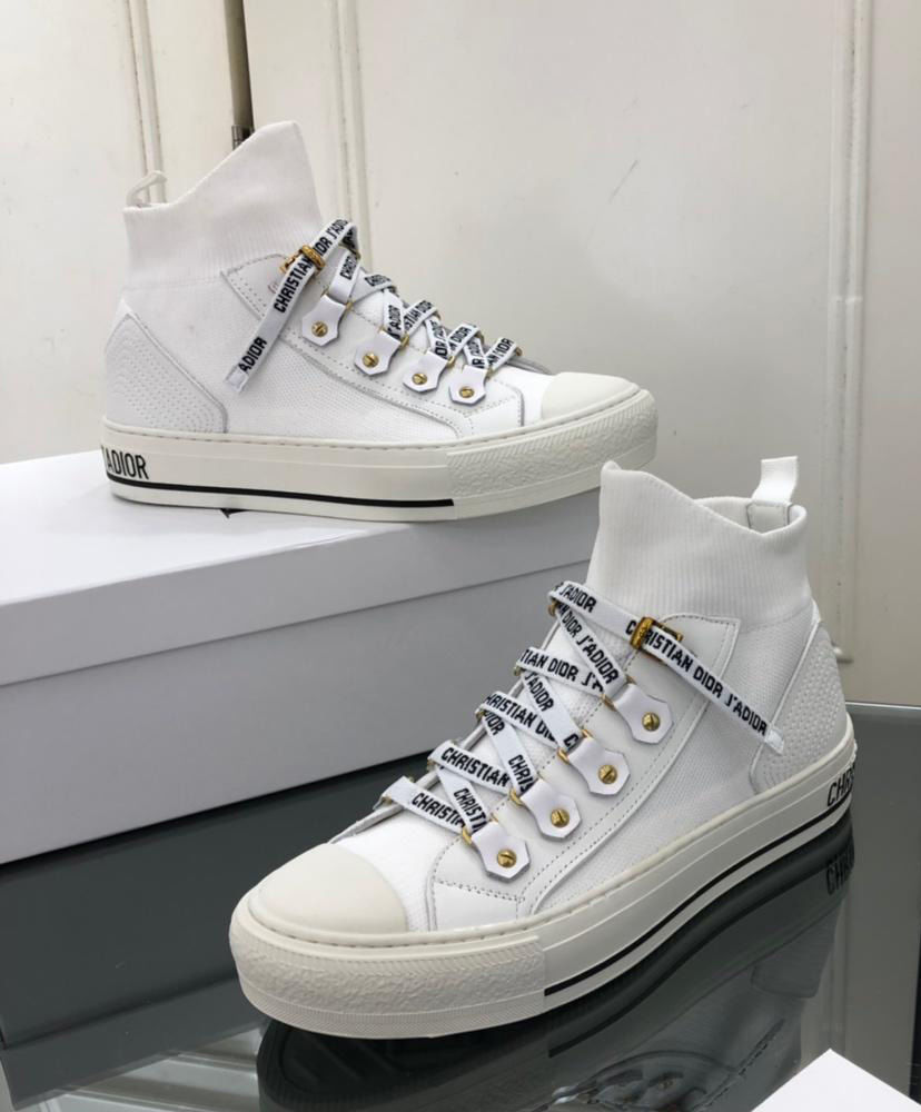 Christian Dior Women's Walk'n'Dior high-top sneaker White - Image 3