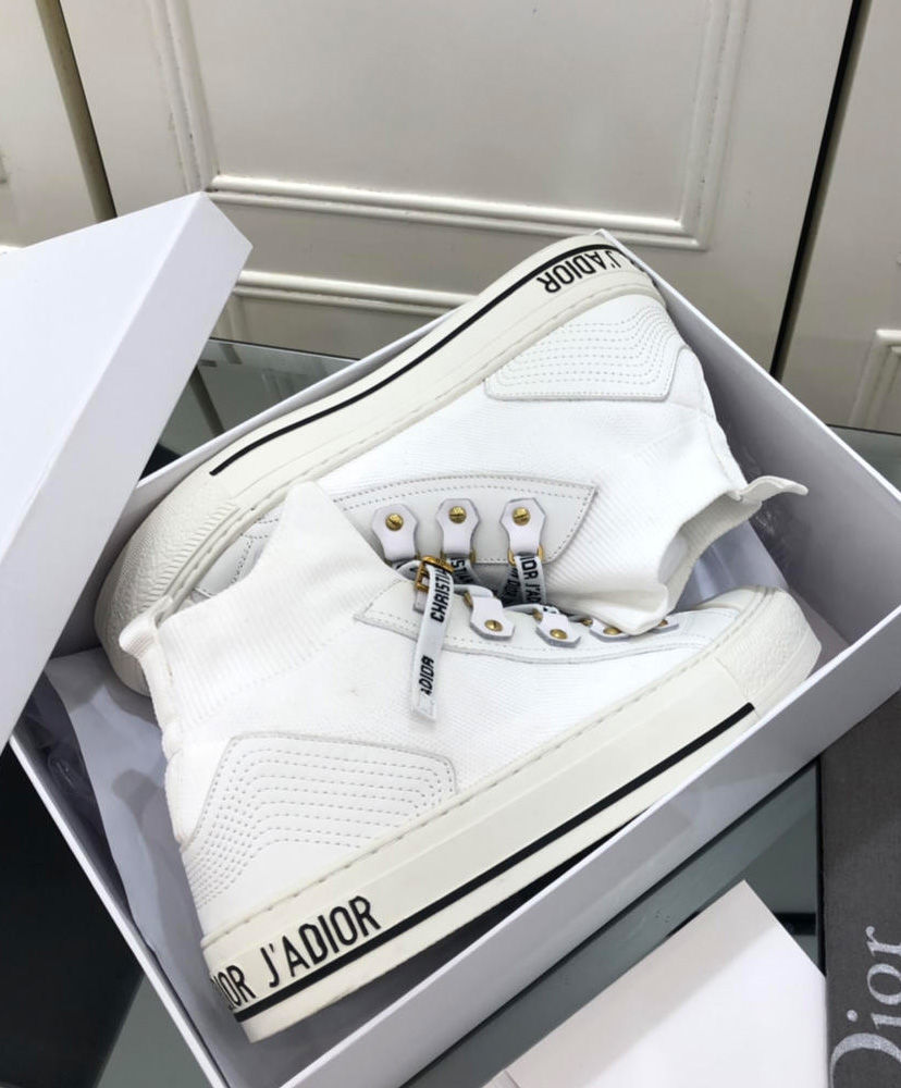Christian Dior Women's Walk'n'Dior high-top sneaker White - Image 6