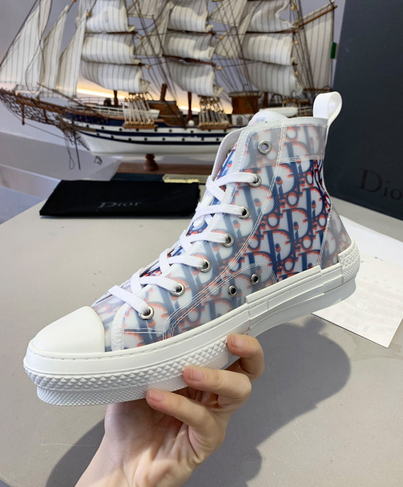 dior purple and yellow sneakers