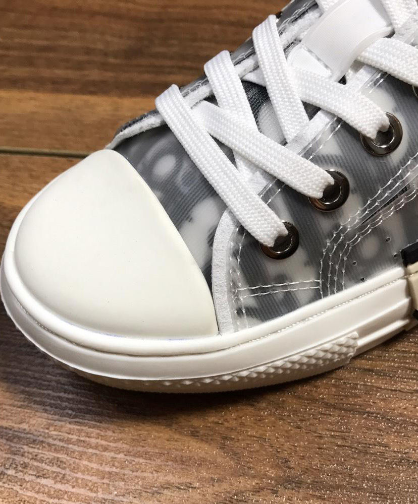 ChristIan Dior B23 Low-Top Sneaker In Blue Dior Oblique White - Image 6