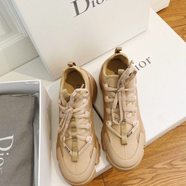 Christian Dior Women's D-connect Sneaker Apricot