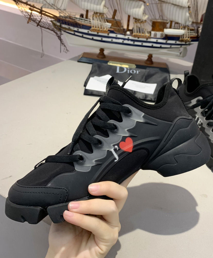 Christian Dior D-Connect Sneaker In Neoprene Black - Image 7