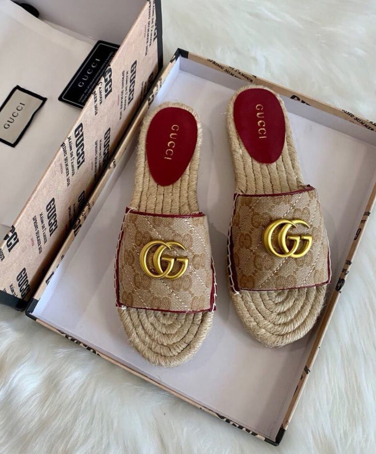 gucci matelasse canvas espadrille