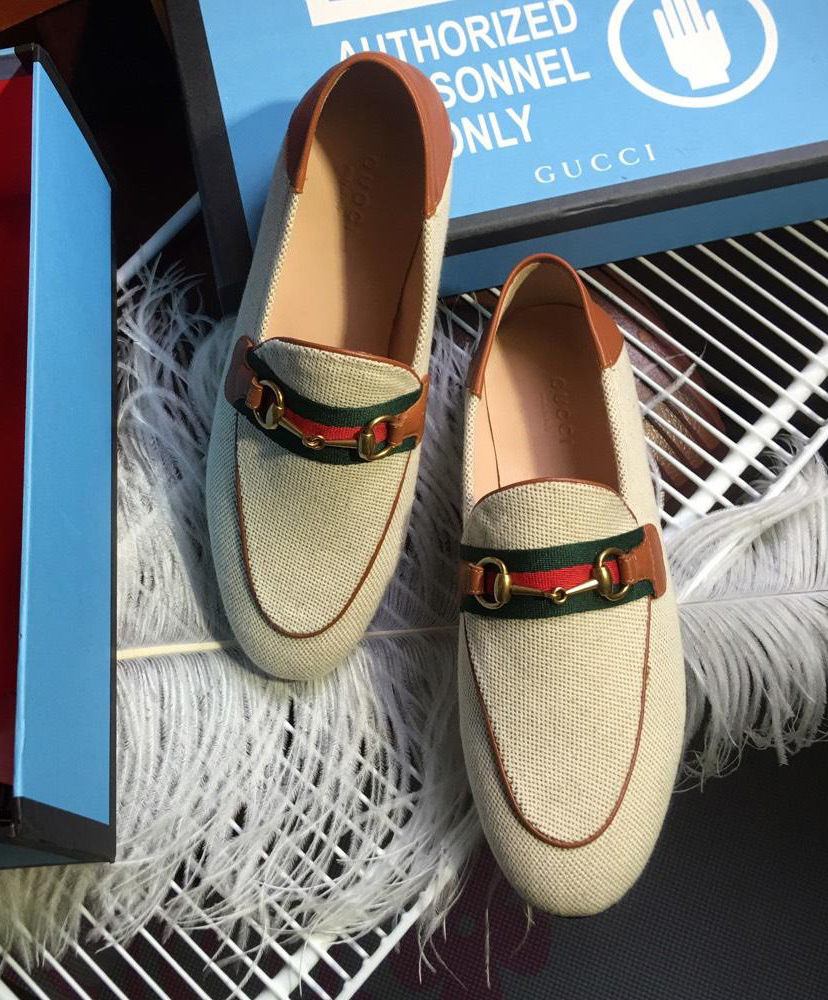 Gucci Women's Horsebit loafer with Web 583363 Coffee - Image 2