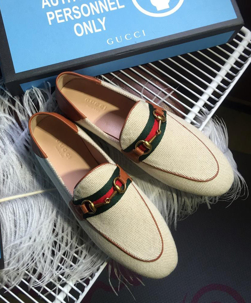 Gucci Women's Horsebit loafer with Web 583363 Coffee - Image 3