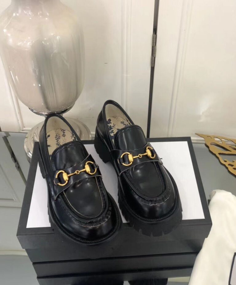 gucci loafer lug sole