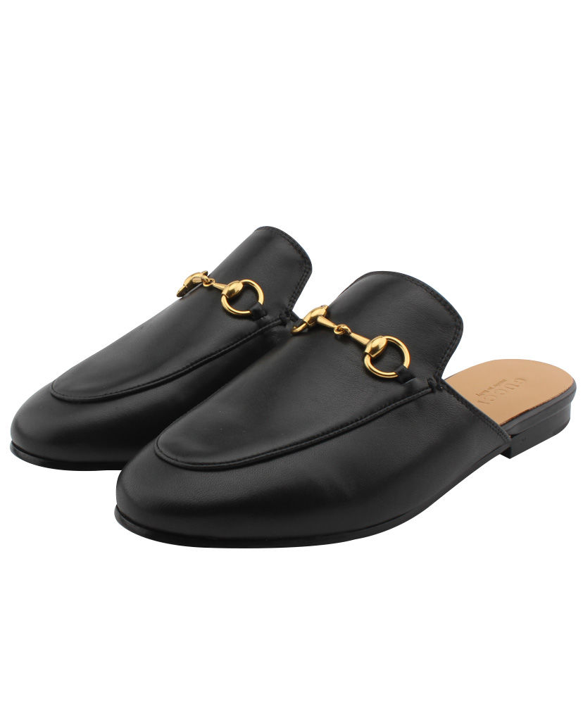 gucci women's princetown leather slipper