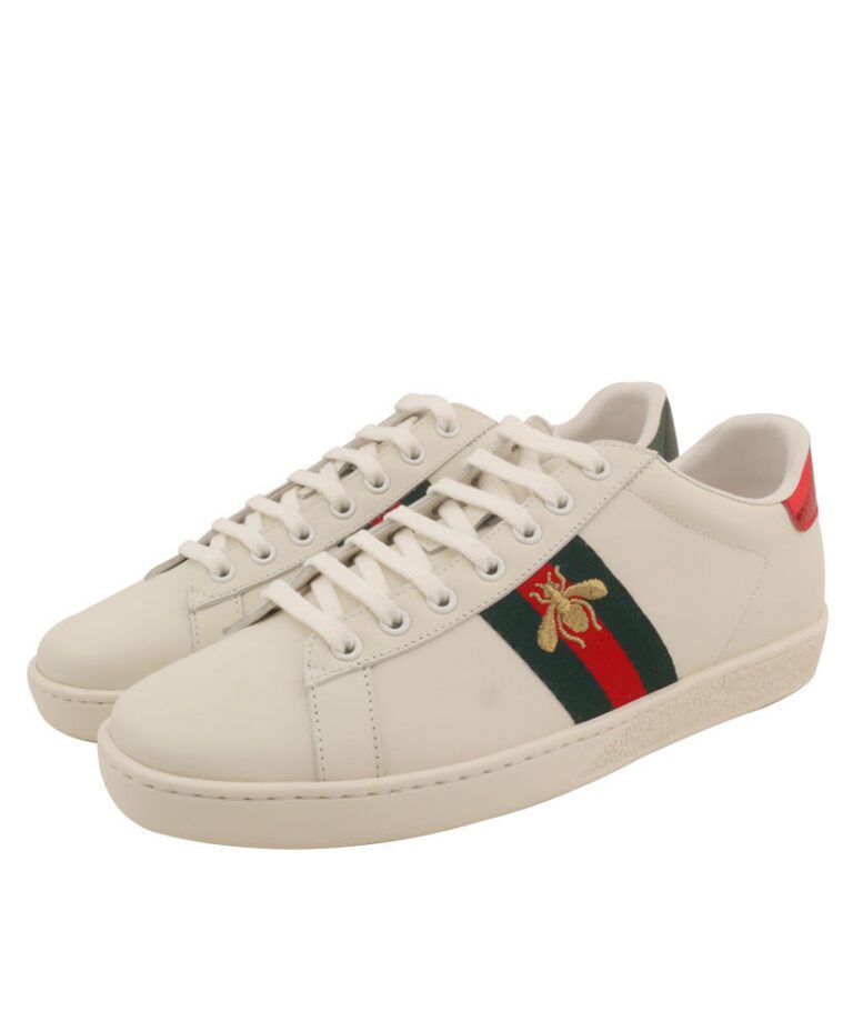 Gucci Ace Embroidered Low-top Unisex Sneaker 429446 - AlimorLuxury