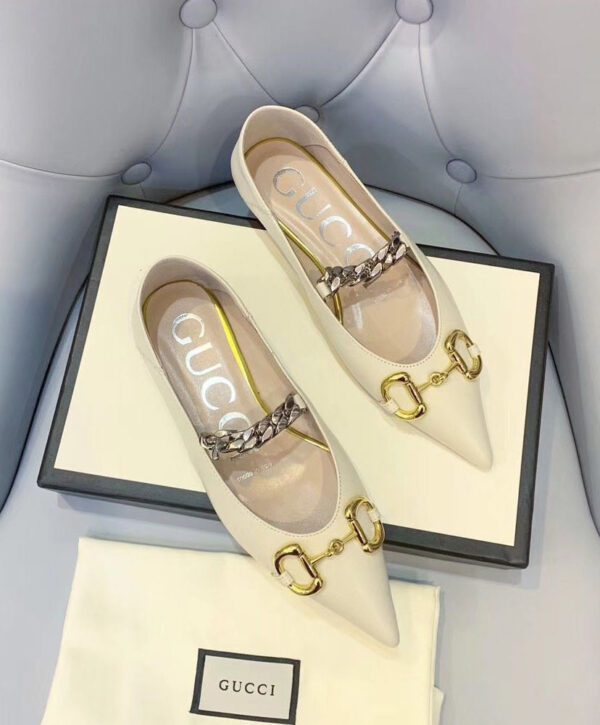 gucci ballet flat with horsebit