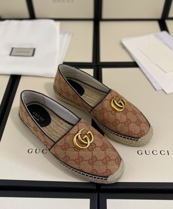 gucci matelasse canvas espadrille