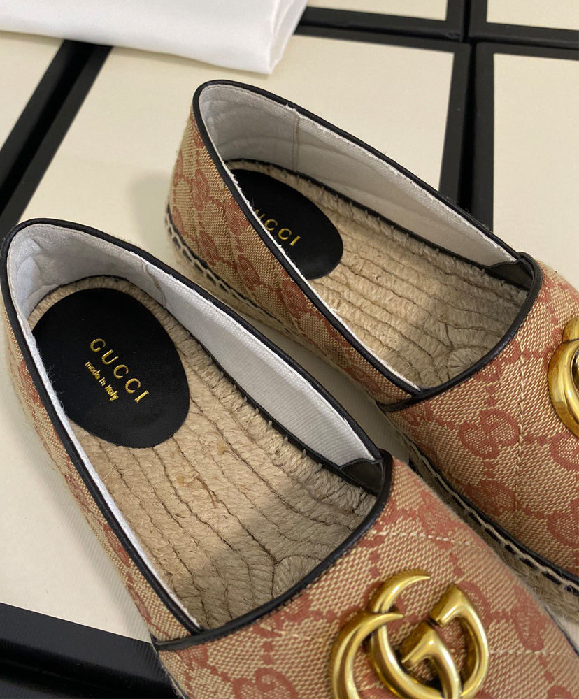 Gucci Women's GG matelasse canvas espadrille Black - Image 8