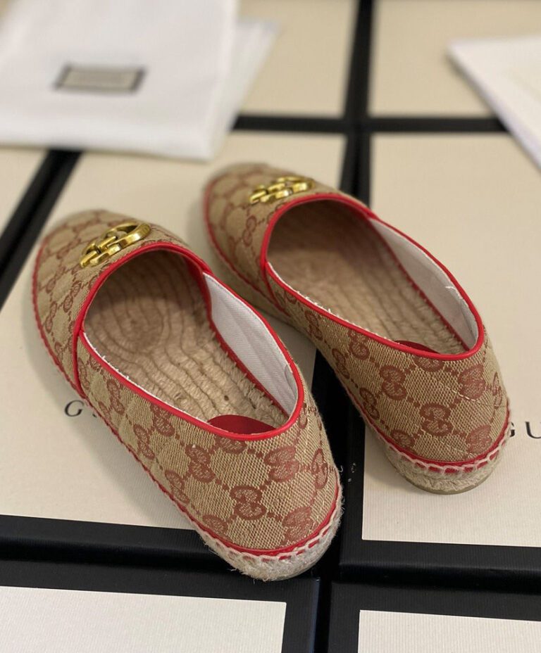 gucci matelasse canvas espadrille