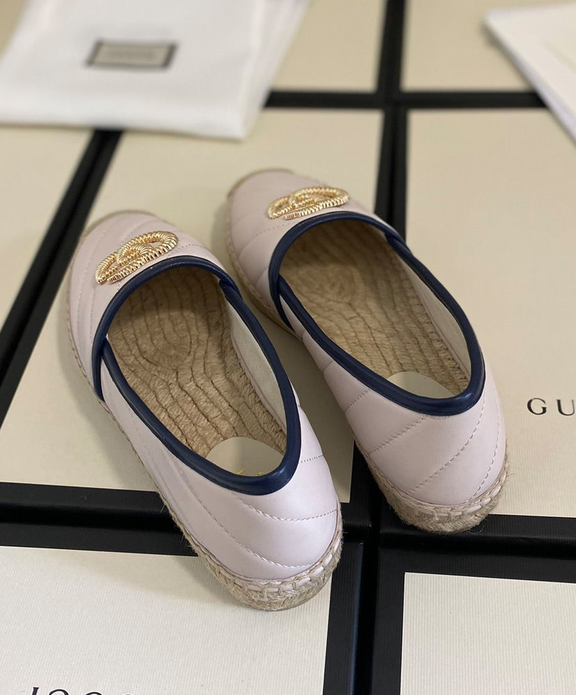 Gucci Women's matelasse espadrille White - Image 5