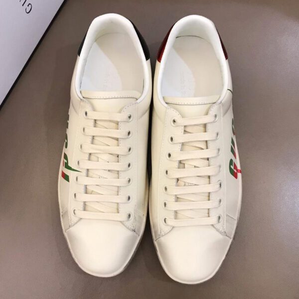Gucci Men's Ace sneaker with Gucci Blade 550051 White