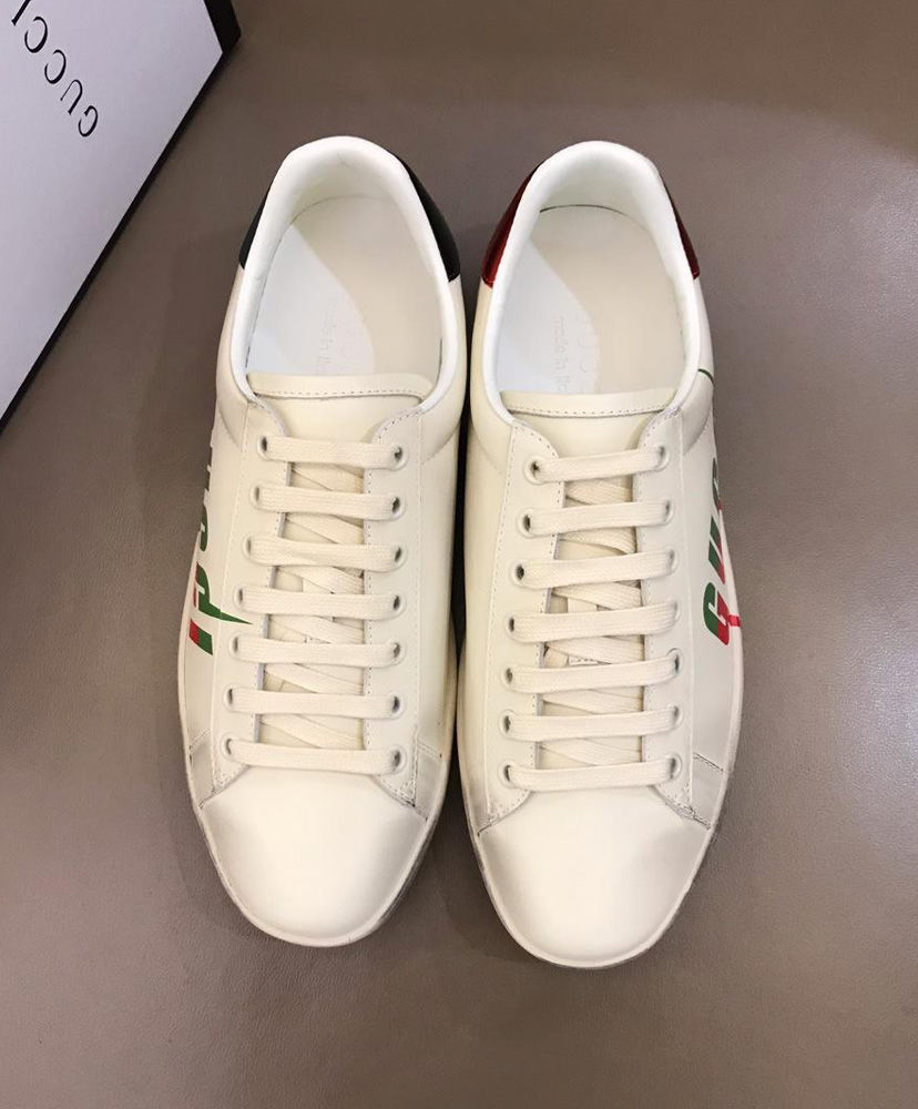 Gucci Men's Ace sneaker with Gucci Blade 550051 White