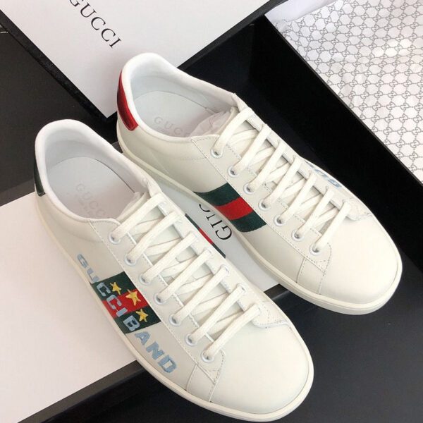 Gucci Unisex Ace sneaker with Gucci Band 603693 White
