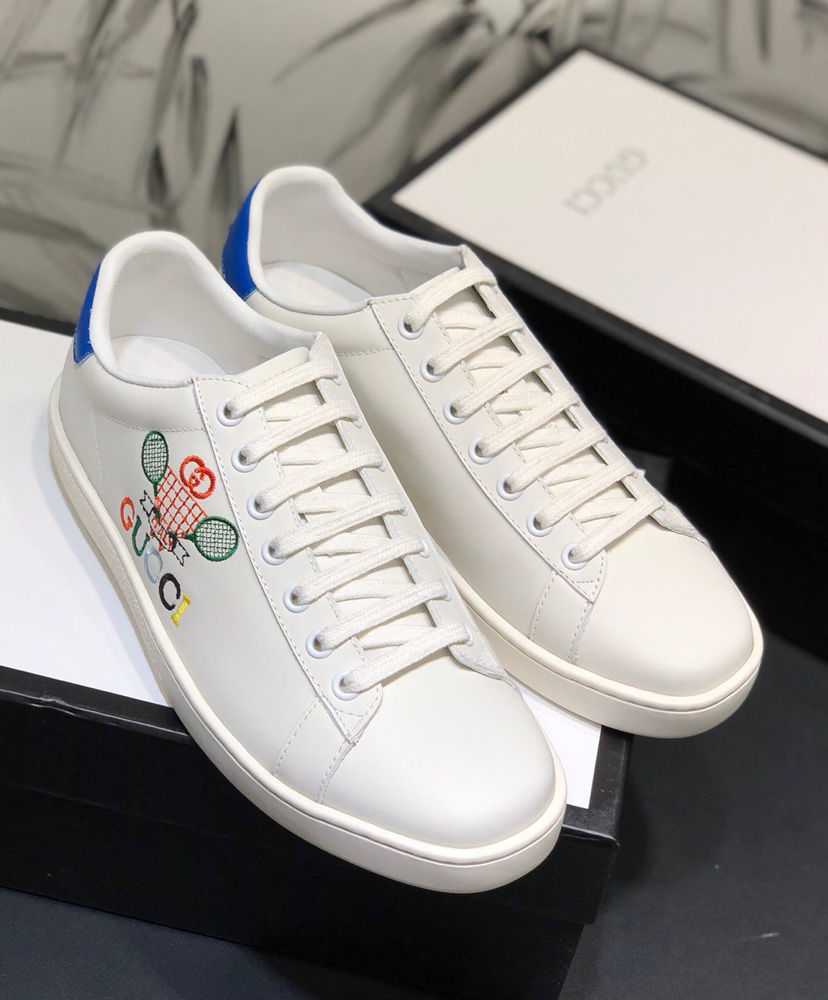 Gucci Unisex Ace sneaker with Gucci Tennis 603696 White - Replica Bags ...