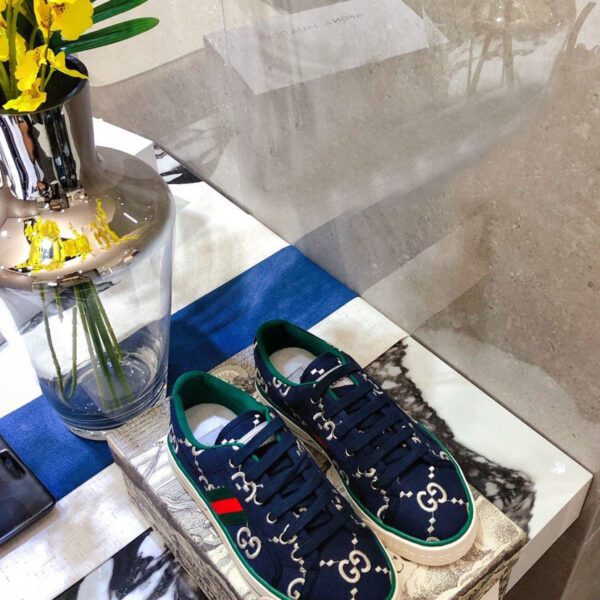 Gucci Women's Tennis 1977 Sneaker Dark Blue