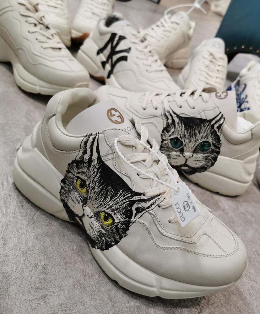 gucci mystic cat shoes