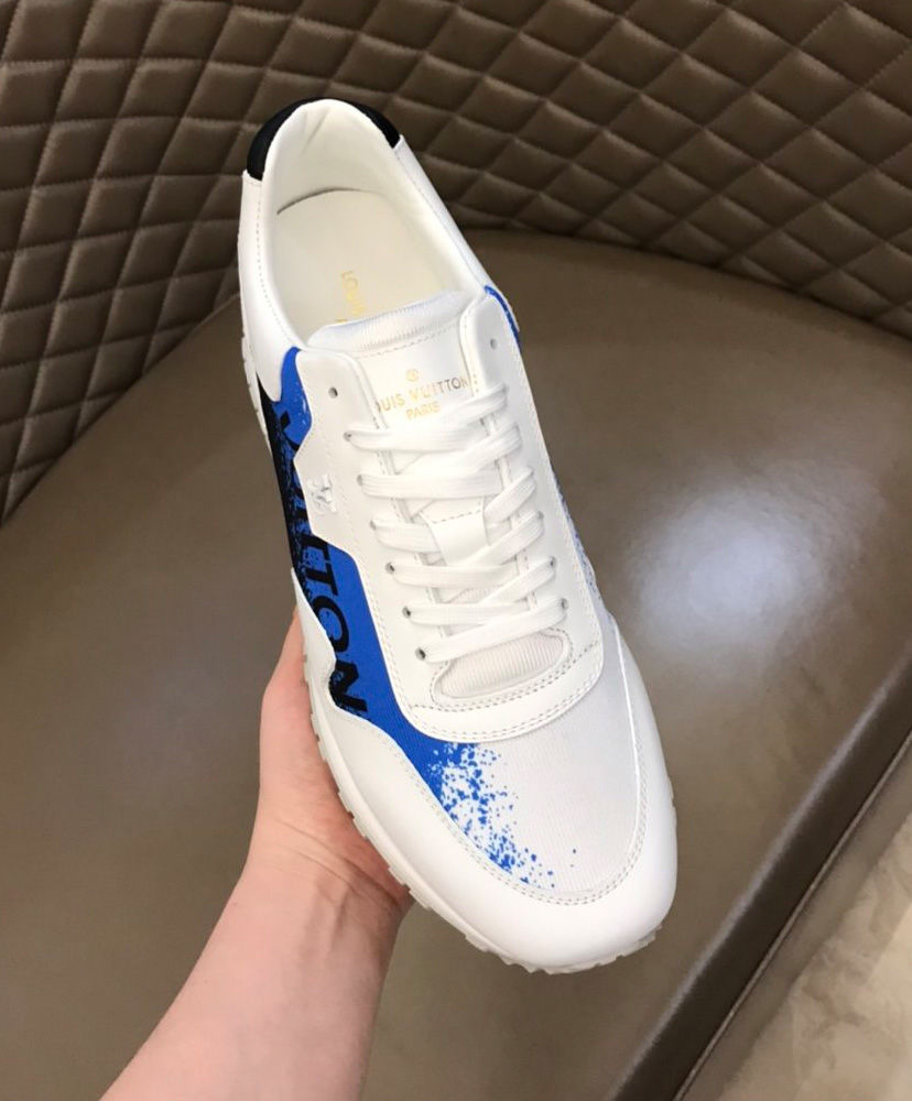 Louis Vuitton Men's Run Away Sneaker Blue - Image 2