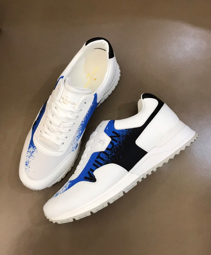 Louis Vuitton Men's Run Away Sneaker Blue - Image 7