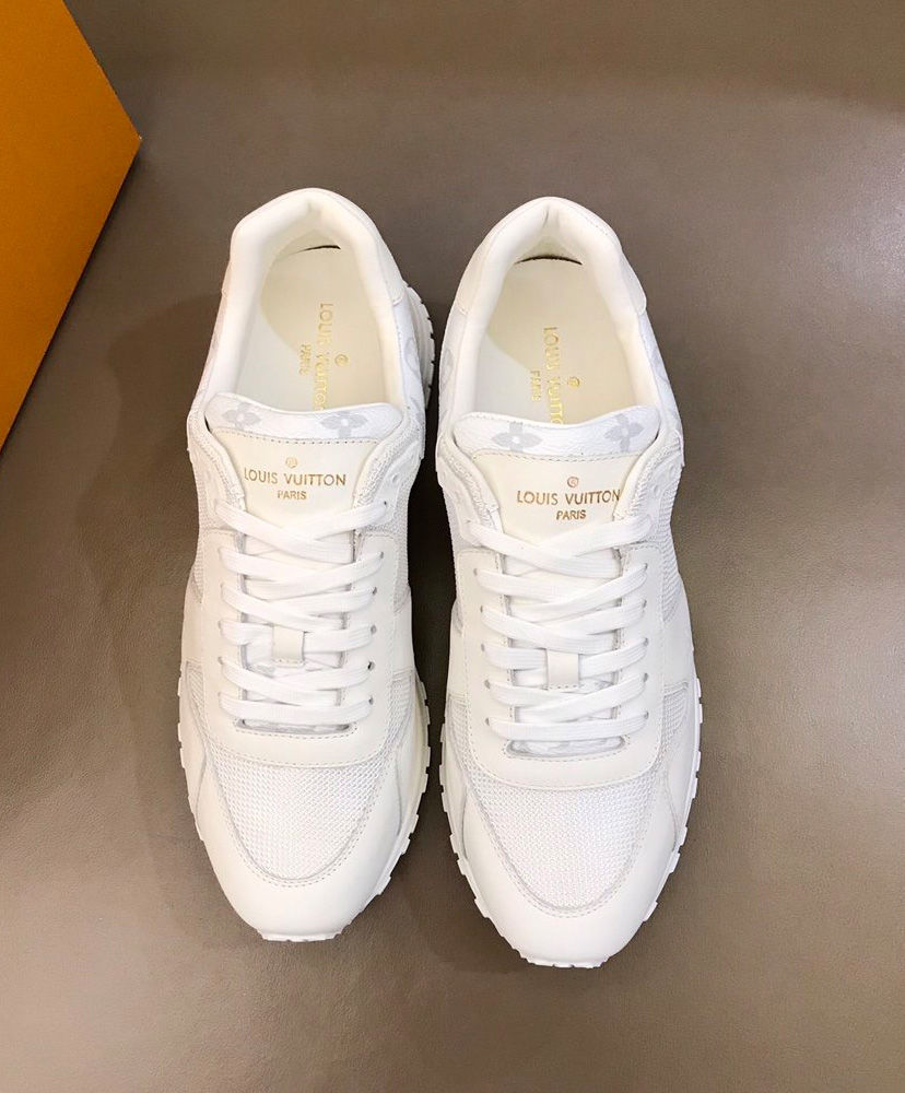 Louis Vuitton Men’s Run Away Sneaker White - Replica Bags and Shoes ...