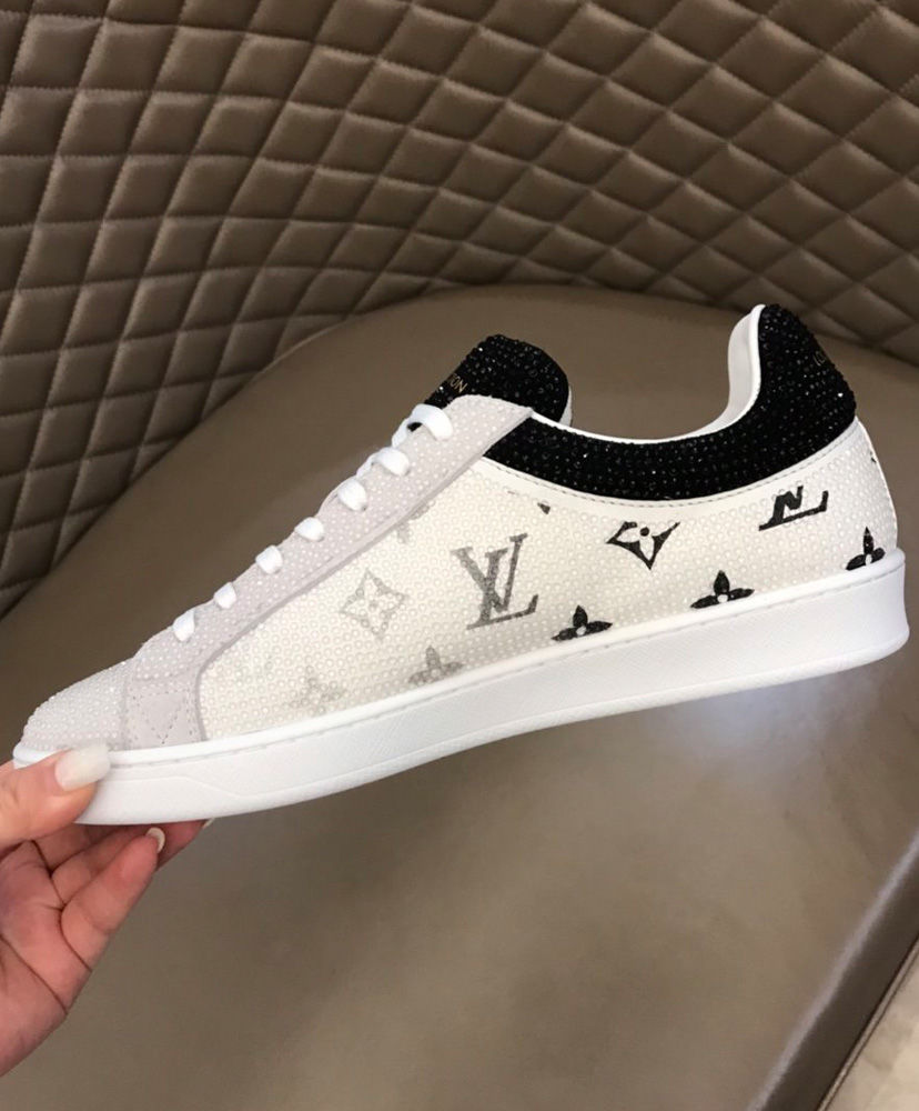 louis vuitton luxembourg sneaker white monogram