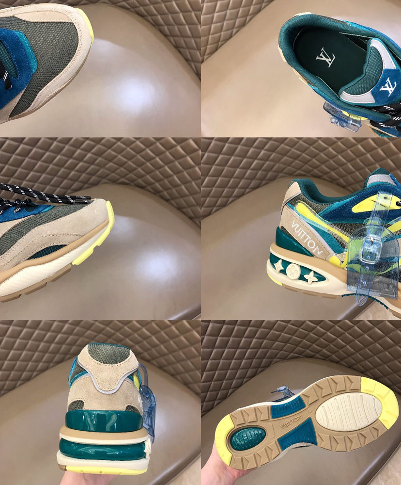 Louis Vuitton Men's LV TRAIL SNEAKER Green - Image 9