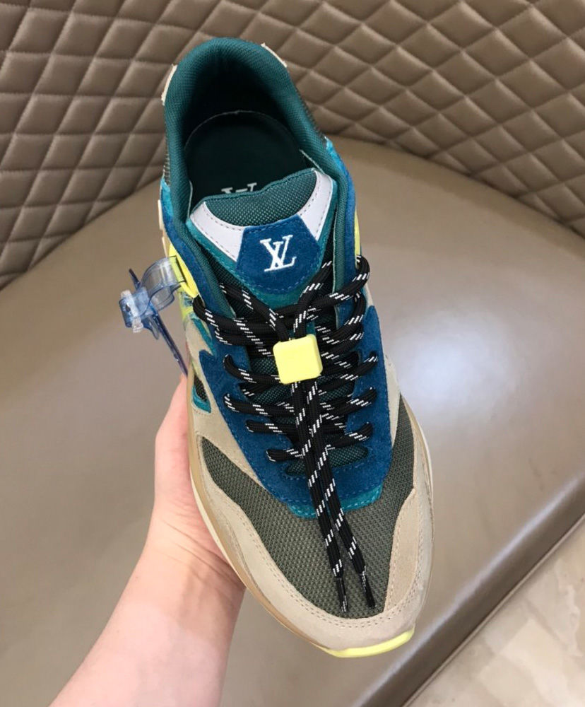Louis Vuitton Men's LV TRAIL SNEAKER Green - Image 2