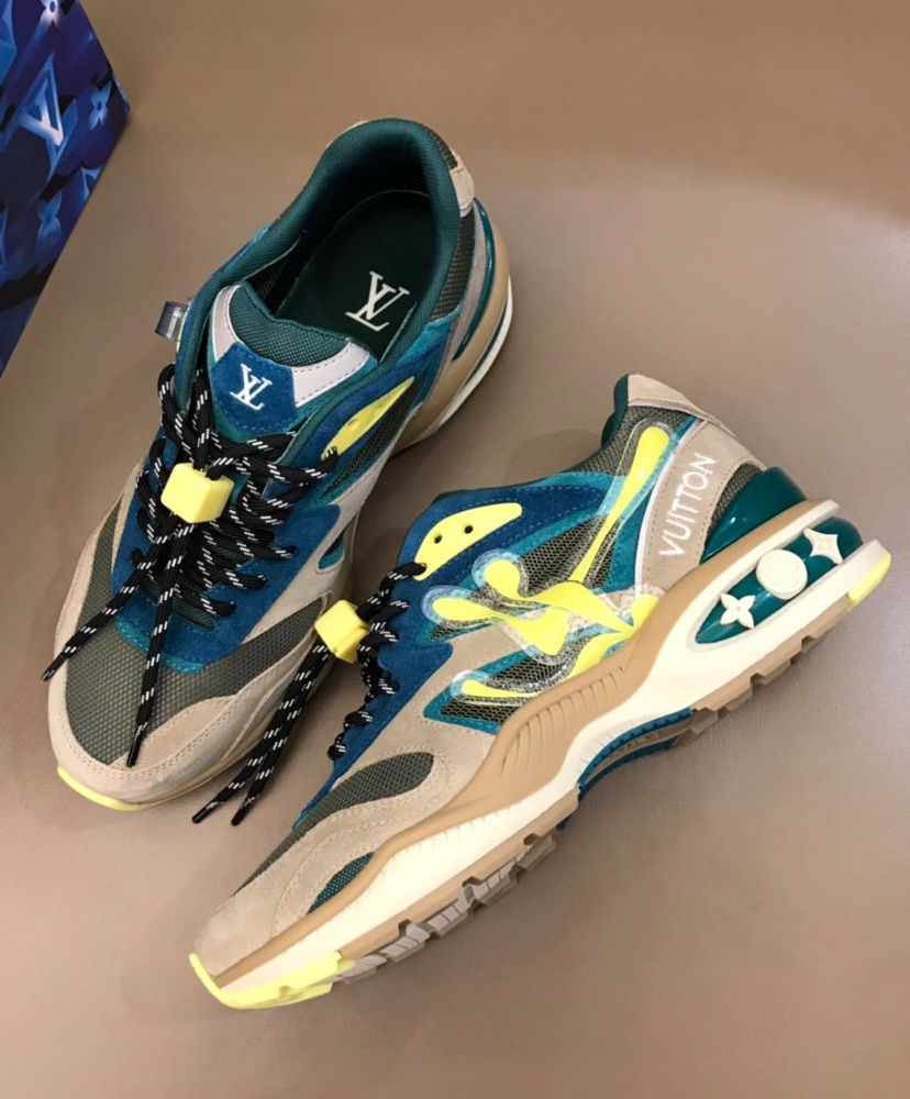 Louis Vuitton Men's LV TRAIL SNEAKER Green - Image 4