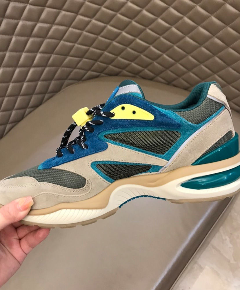 Louis Vuitton Men's LV TRAIL SNEAKER Green - Image 8