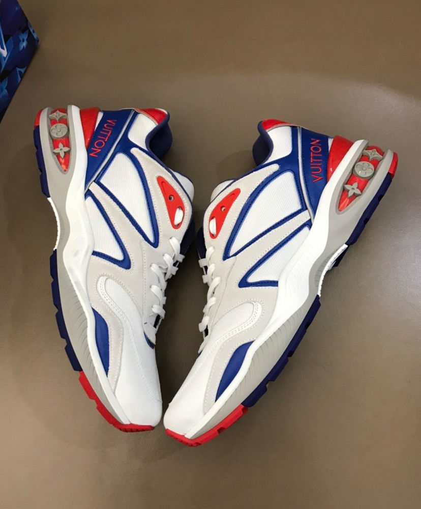 Louis Vuitton Men's LV Trail Sneaker White - Image 6