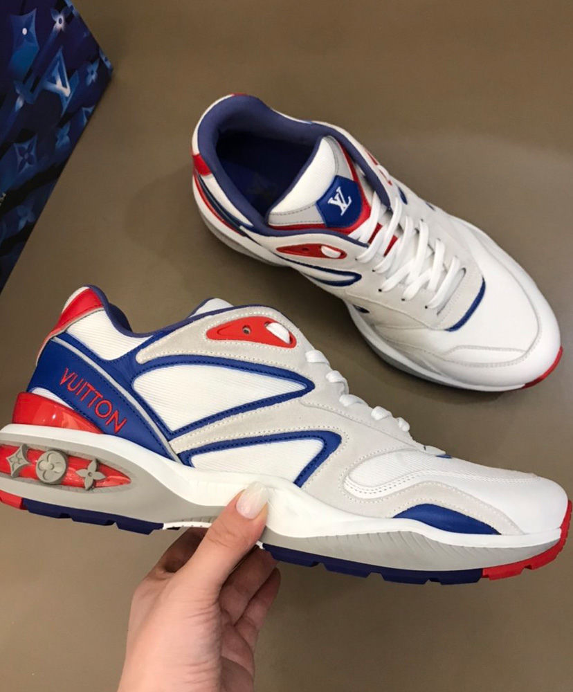 Louis Vuitton Men's LV Trail Sneaker White - Image 7