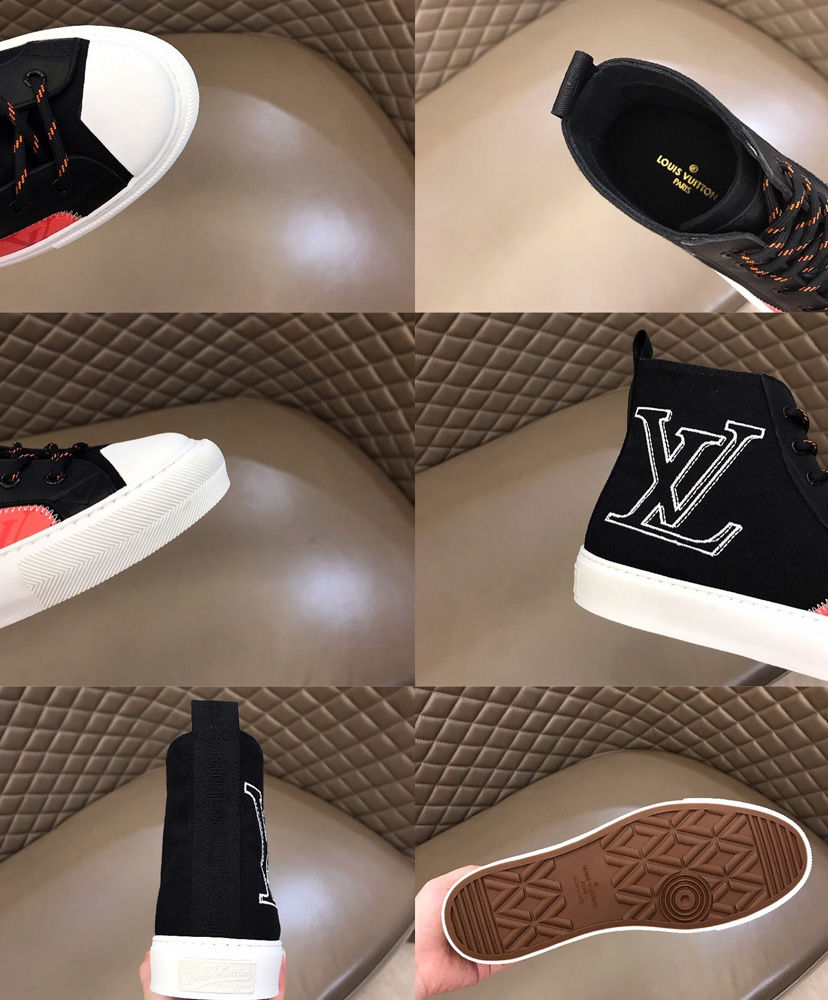 Louis Vuitton Men's Tattoo Sneaker Boot Black - Image 9