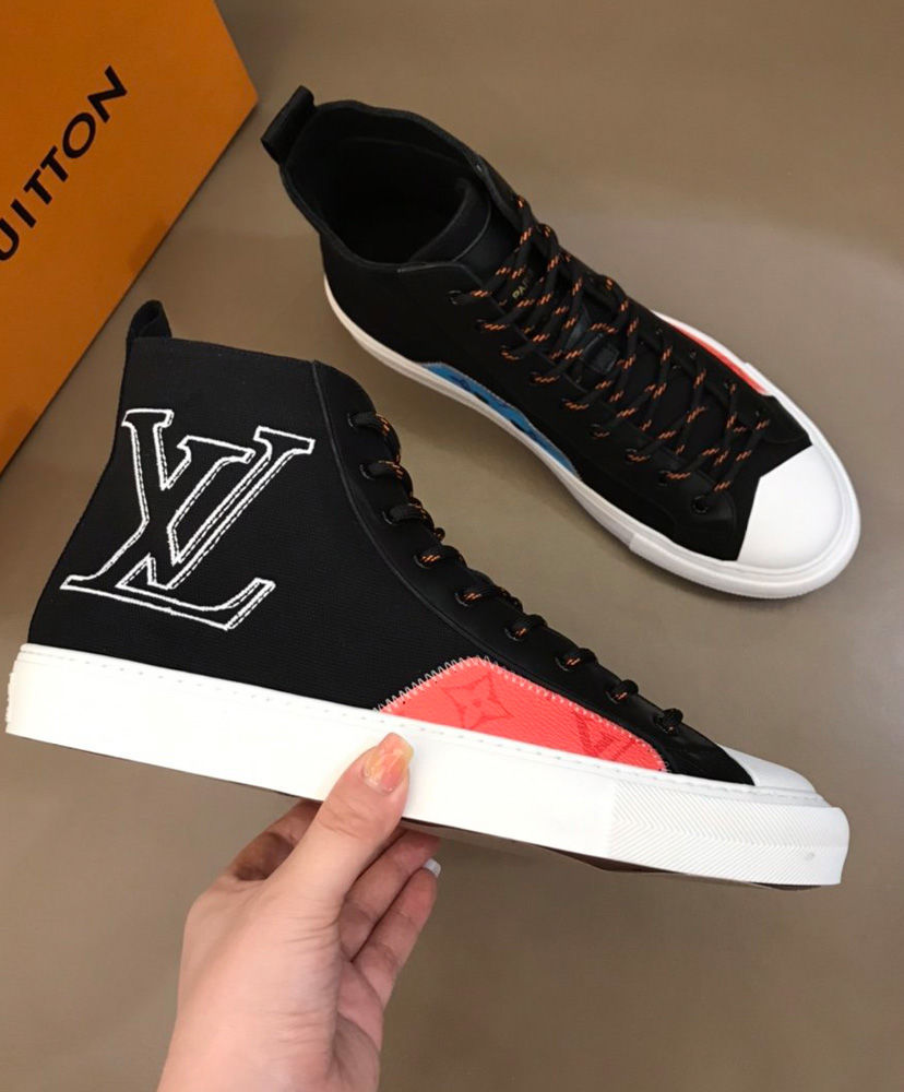 Louis Vuitton Men's Tattoo Sneaker Boot Black - Image 4