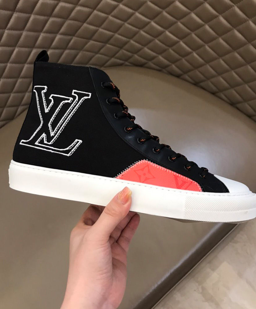 Louis Vuitton Men's Tattoo Sneaker Boot Black - Image 5