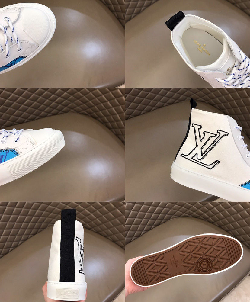 Louis Vuitton Men's Tattoo Sneaker Boot White - Image 9