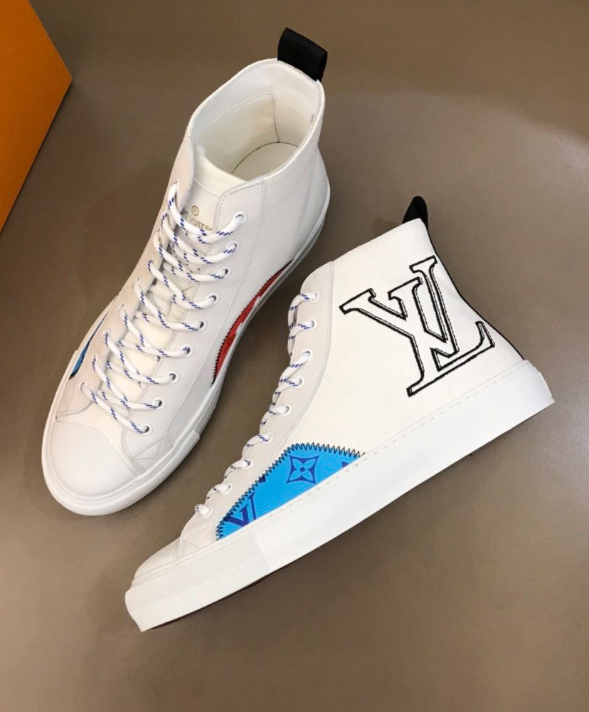 Louis Vuitton Men's Tattoo Sneaker Boot White - Image 4