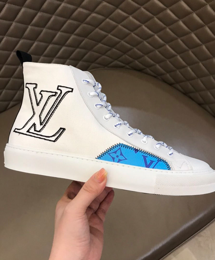 Louis Vuitton Men's Tattoo Sneaker Boot White - Image 5