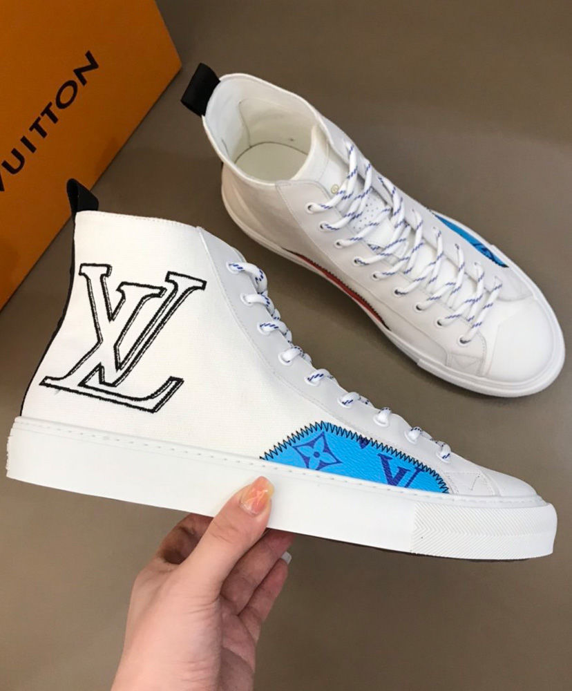 Louis Vuitton Men's Tattoo Sneaker Boot White - Image 6