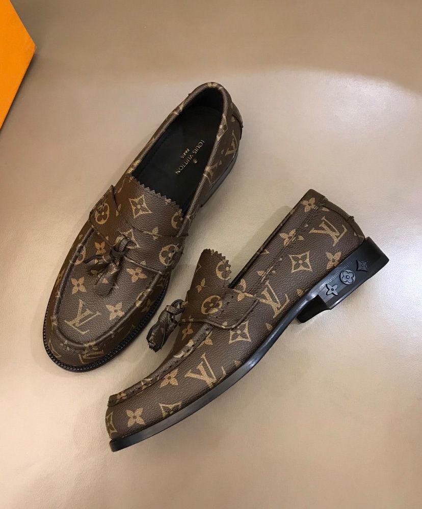Louis Vuitton Men's Voltaire Loafers Brown - Image 7