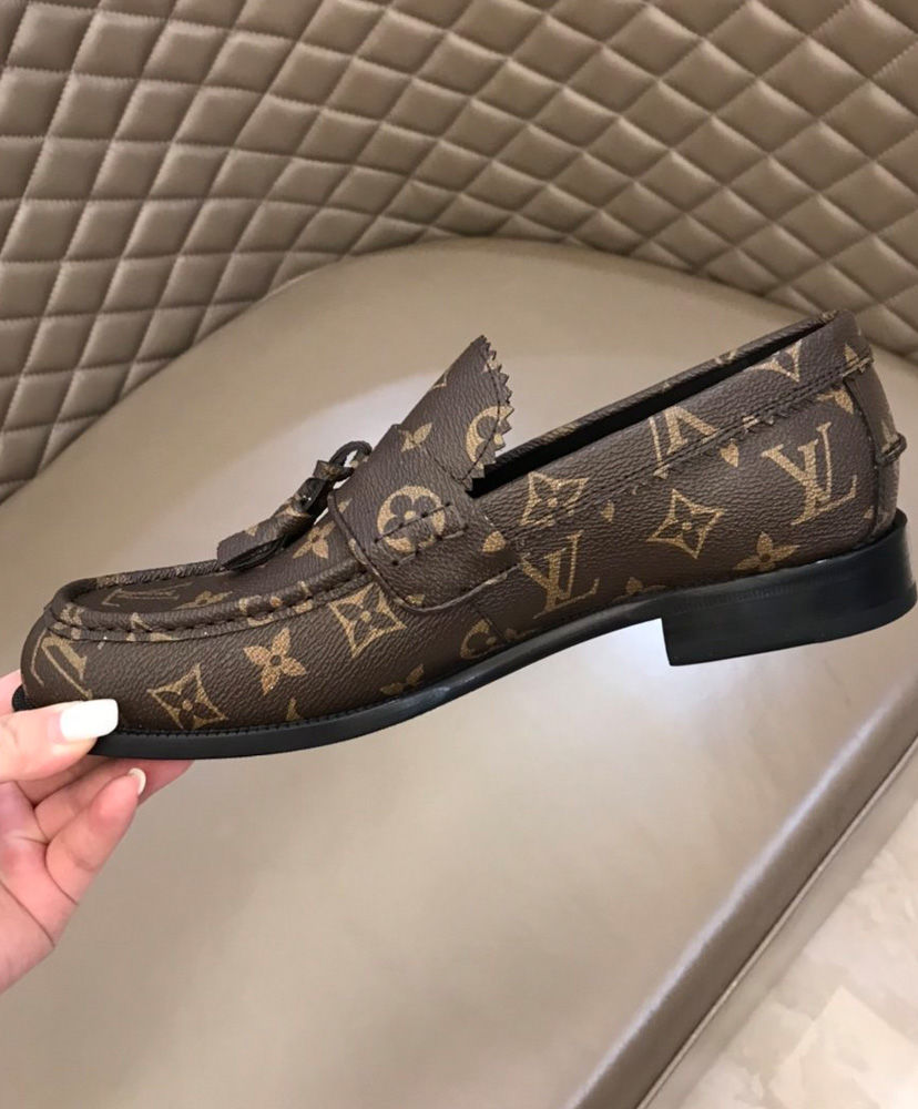 Louis Vuitton Men's Voltaire Loafers Brown - Image 8