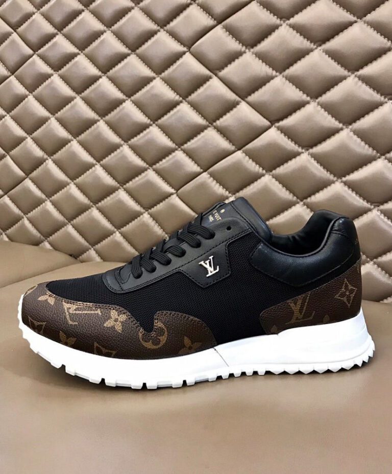 Louis Vuitton Men's Run Away Sneaker Black - AlimorLuxury