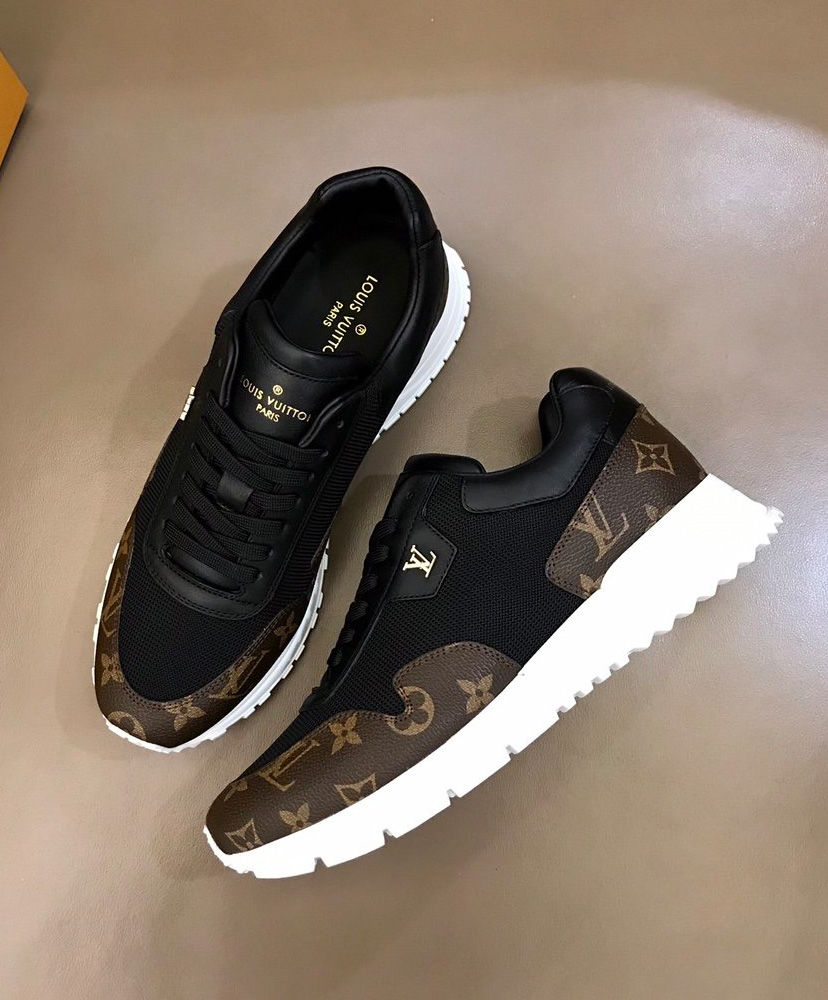 Louis Vuitton Men's Run Away Sneaker Black - Image 7