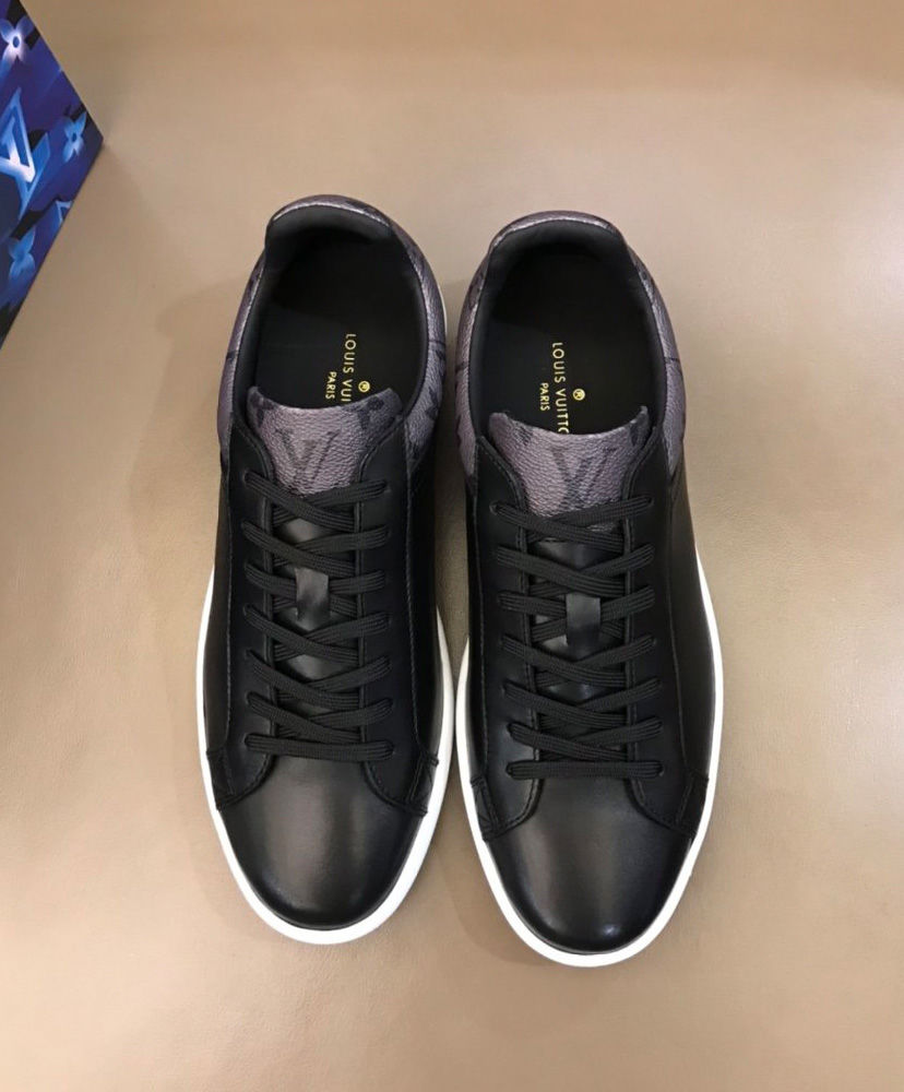 Louis Vuitton Men’s Luxembourg Sneaker Black - Replica Bags and Shoes ...