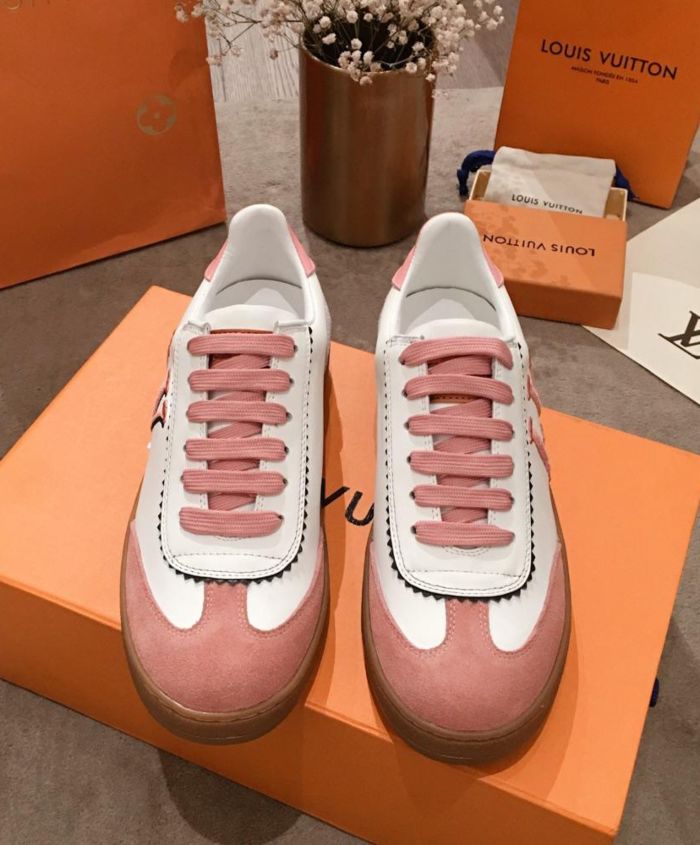 Louis Vuitton Women’s Frontrow Sneaker 1A579P Pink - Replica Bags and ...