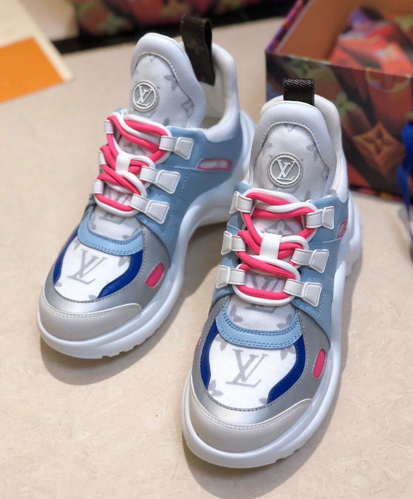 lv sneakers archlight blue